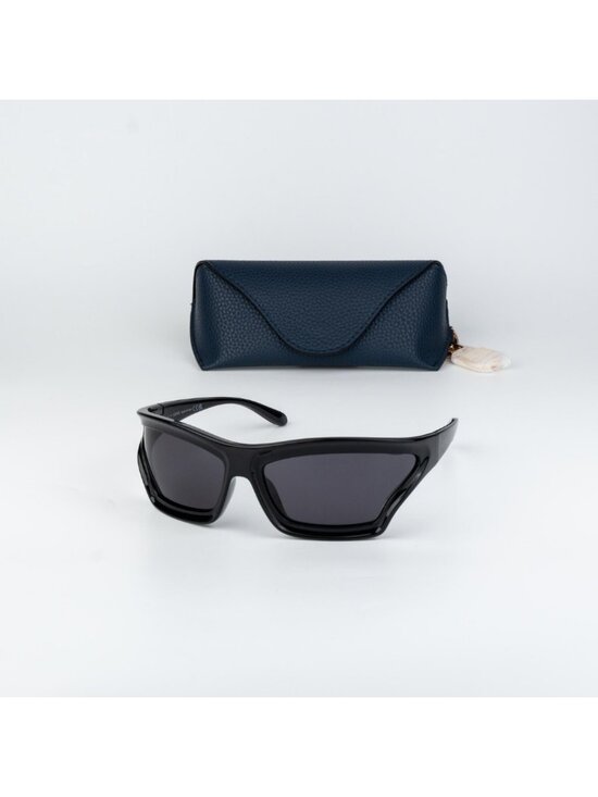 Loewe Women Sunglasses Black Smoke Wraparound LW40143U 01A NEW AUTHENTIC main image 8